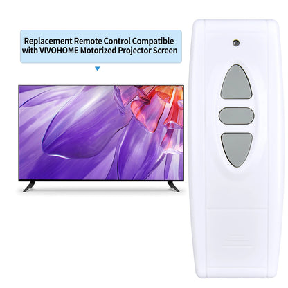 Remote Control For VIVOHOME Motorized Projector Screen White