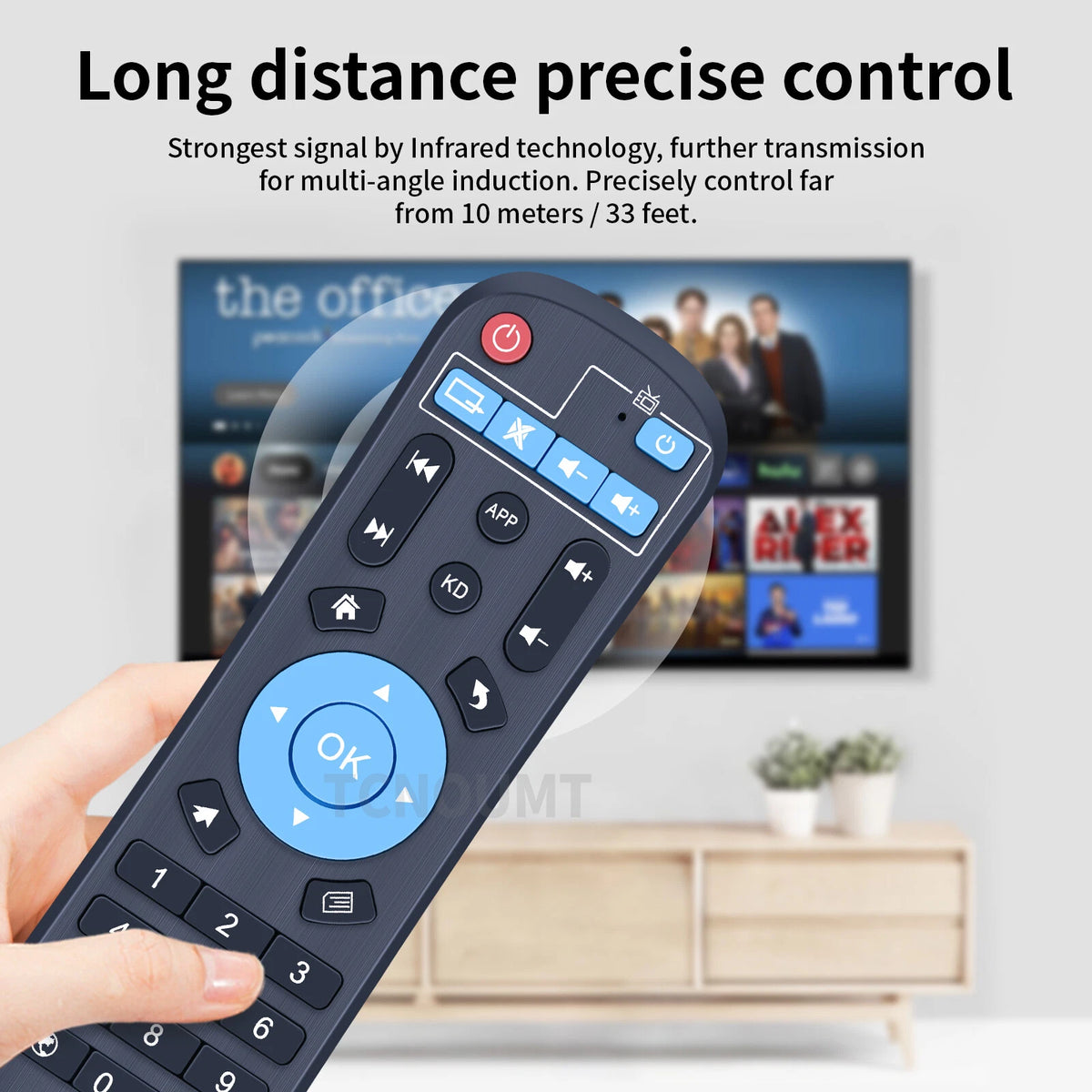 Remote Control For Android TV Box MXQ T95Z Plus T95K PRO T95V T95U X96Mini