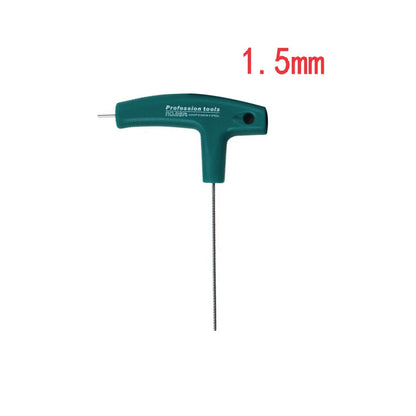 1.5mm Assorted T-Handle Hex Allen Key Screws Screwdriver Steel Wrench Tool y