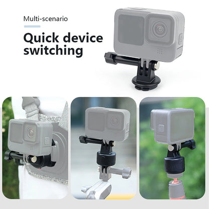 Magnetic Mount Quick Release Adapte for GoPro Hero 12 11 10 9 8 7 Replace Parts