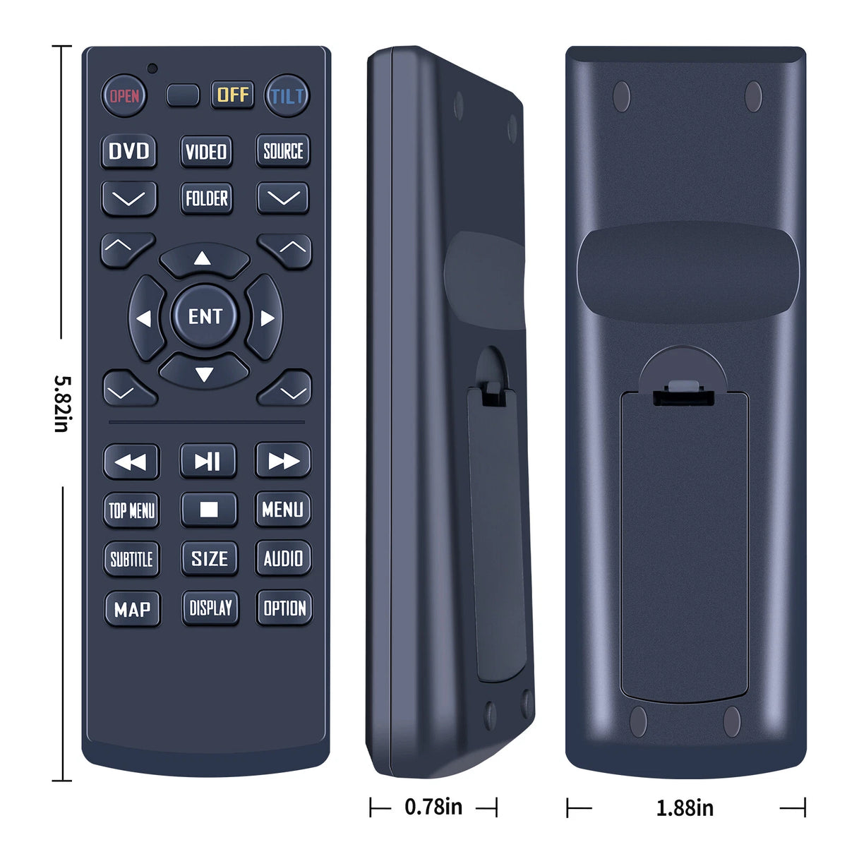 Remote Control For 2007-2010 LEXUS LS600 LX570 REAR SEAT ENTERTAINMENT DVD