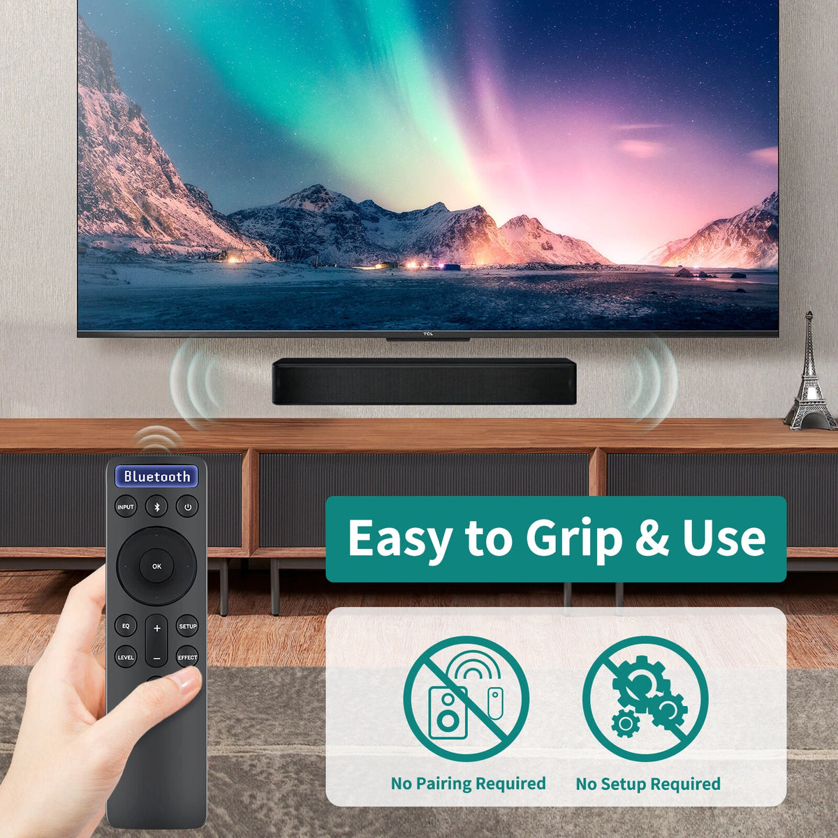 Remote Control For Vizio SoundBar D512-H 1023-0000257 D21-H D51-H D512-H D510-H