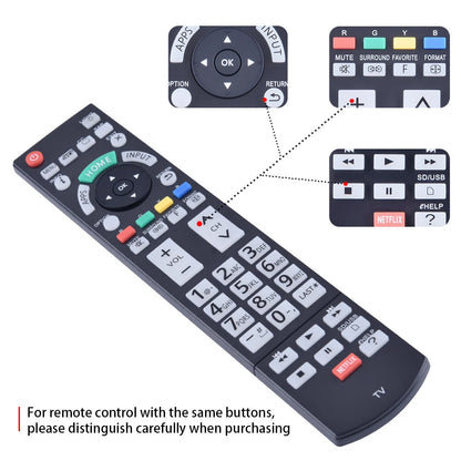 N2QAYB000862 Remote Control Fit For Panasonic TV TC-P55VT60 TC-P60VT60