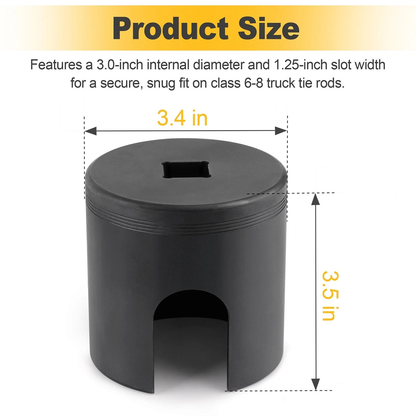 Tie Rod Socket Tool for Class 6-8 Trucks 10353 for Tie Rod Adjustment & Removal