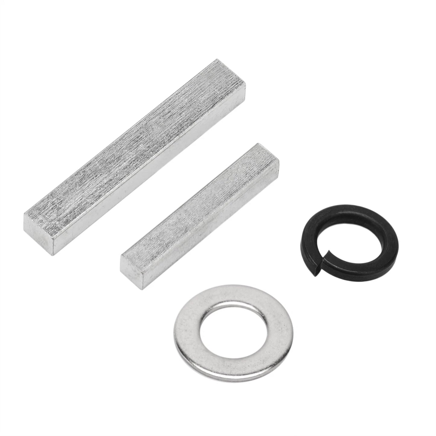 Extended 1 to 1 1/ 8 inch 1/4" Key Gas Engine Pulley Crank Shaft Sleeve Adapter