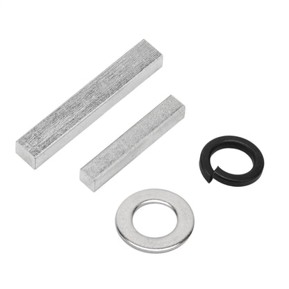 Extended 1 to 1 1/ 8 inch 1/4" Key Gas Engine Pulley Crank Shaft Sleeve Adapter