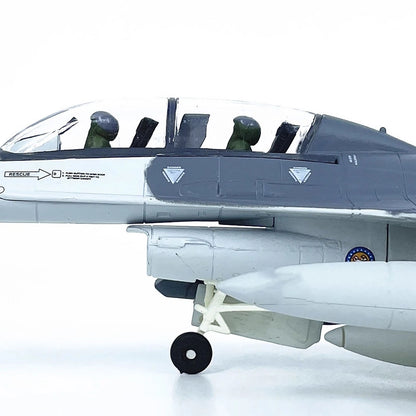 F-16D Falcon Jet Fighter Aircraft Diecast Model 1:72 Scale Alloy 21cm Length