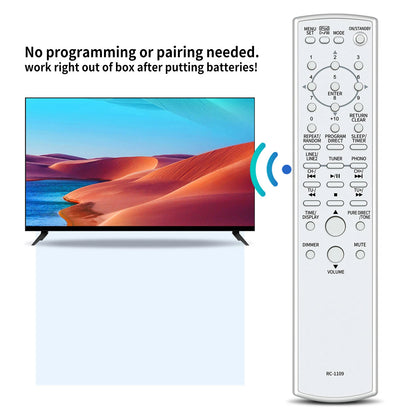 RC-1109 Replacement Remote Control For Denon Audio CD Receiver RCD-CX1