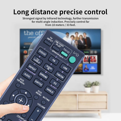 RM-ADU138 Remote Control For Sony AV System DAV-TZ140 DAVTZ140 HBD-TZ140