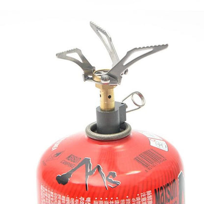 Foldable Aluminum Mini Ultralight Outdoor Camping Cook Burner Head Gas Stove