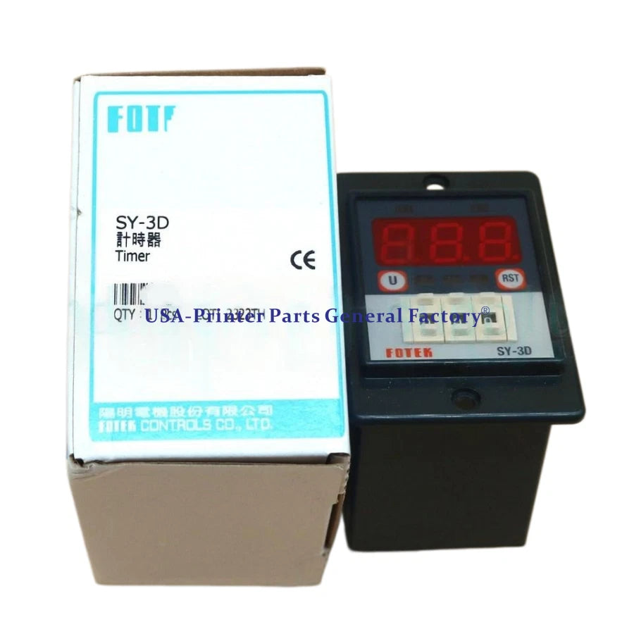 1PCS  compatible FOTEK SY-3D SY3D Time Relay Timer Counter High quality