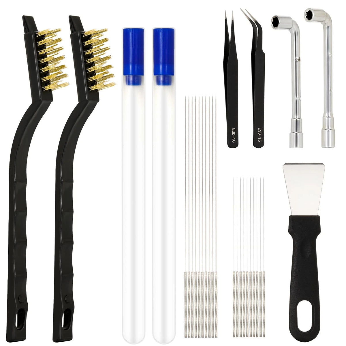 DOLLAR BOSS 29 Pcs 3D Printer Nozzle Cleaning Kit, 29 Kit