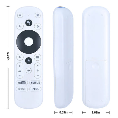 RC40 Remote Control For KIVI Smart TV with Google Assistant