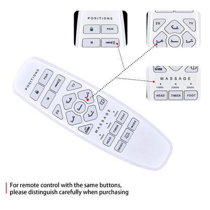 Remote Control For ESHINE Adjustable Bed Frame