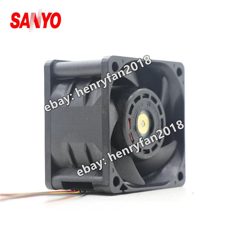 SANYO Denki 9GA0624P1J03 SanAce DC 24V 0.75A 60*60*38MM 4-wire PWM Cooling Fan
