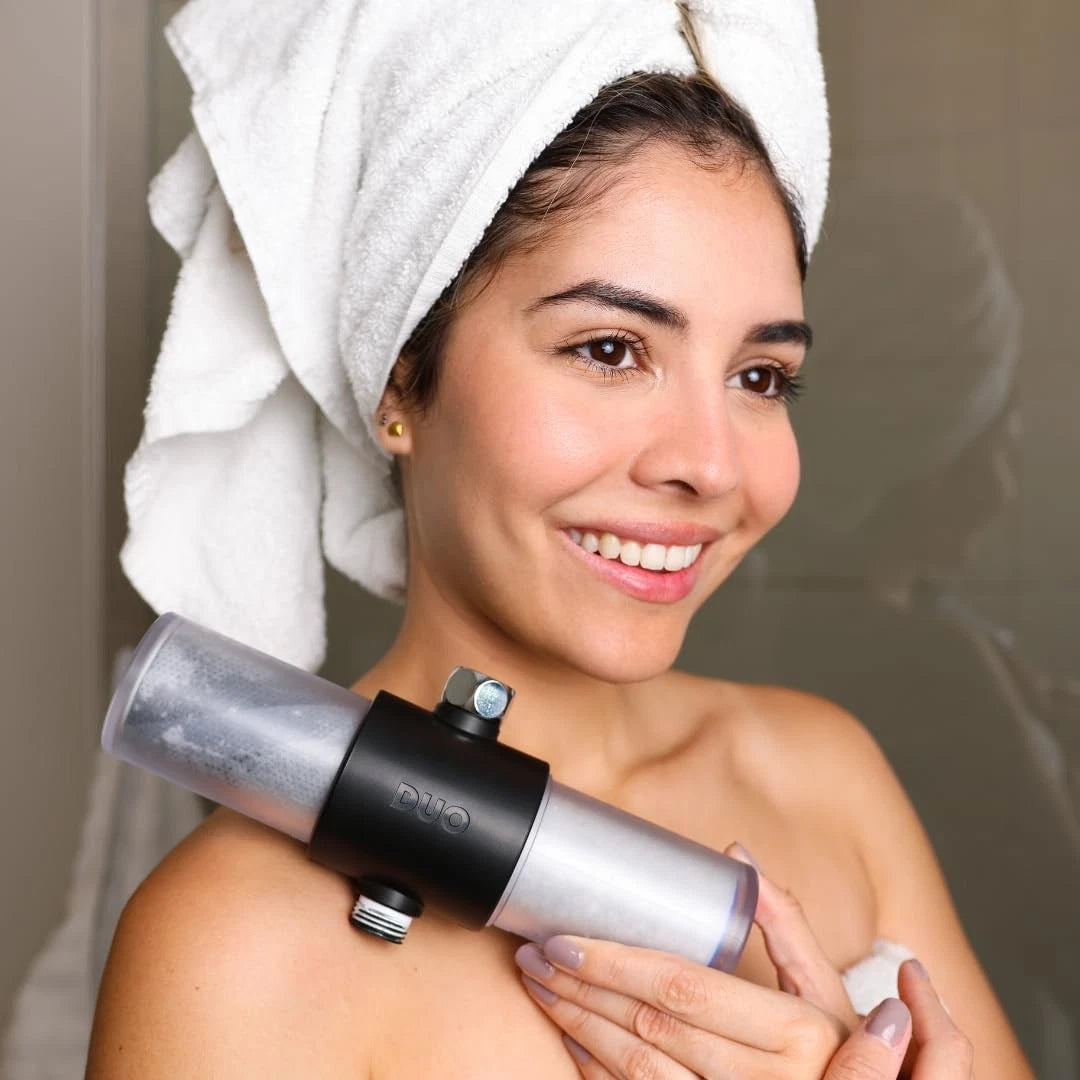 Weddell Duo Shower Filter – NSF Certified for Chlorine Black