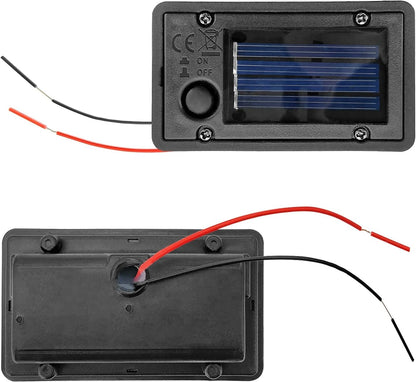 Battery Box, Solar Lantern Light Replacement Parts Top for Outdoor 4PCS