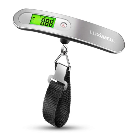 Digital Luggage Scale Vacation Travel Essentials Accessories One_Size, Silver