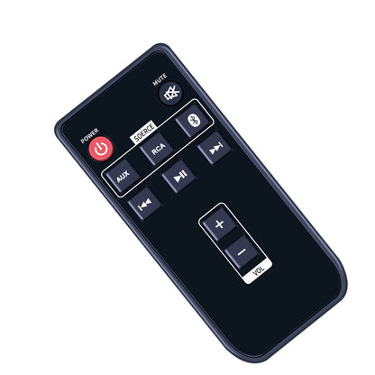 Replacement Remote Control For Insignia NS-HBTSS116 Bluetooth Bookshelf Speakers