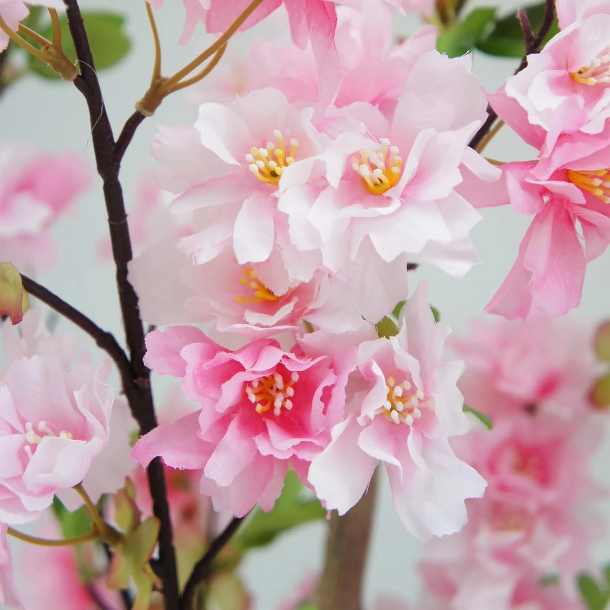 4FT Artificial Cherry Blossom Tree, Lifelike Pink Tree 3ft 11in,