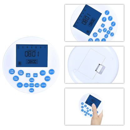 Remote Control For BobSweep Bobi Pet Robotic Vacuum Cleaner White