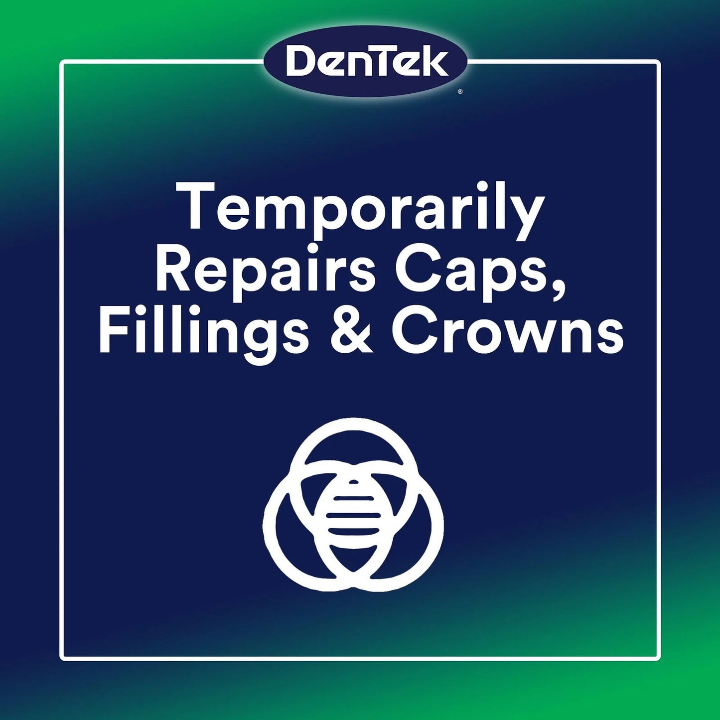 DenTek Temparin Max Dental Repair Kit, for Pain 2.64 Gram (Pack of 6), Silver