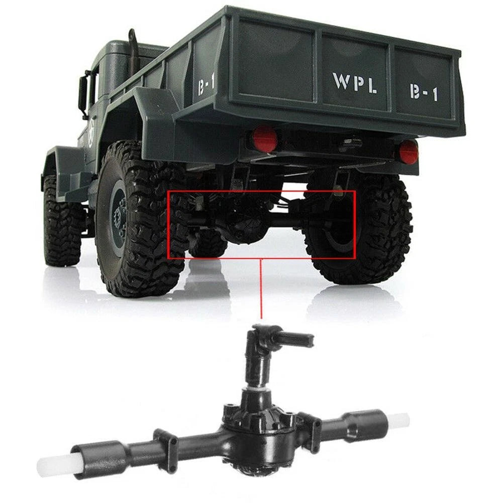 Rear Bridge Axle 1/16 Military Truck Upgrade Part Kit For WPL B-14/24 14K 24K g
