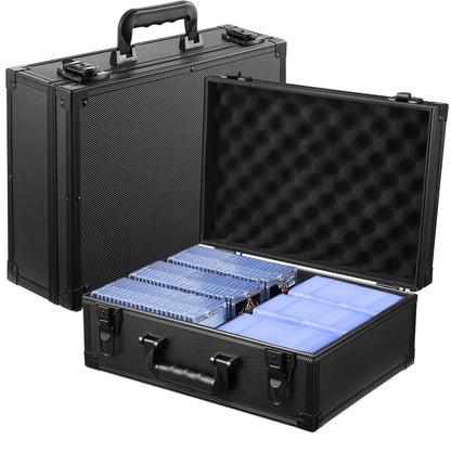 WOT I Trading Card Storage Box | Holds 600+ Toploaders | 3x4 inches, Black