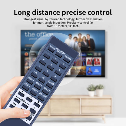 RM-DC41 Remote Control For Sony CD Player CDP-CE215 CDP-CE315 CDP-201 CDP-205