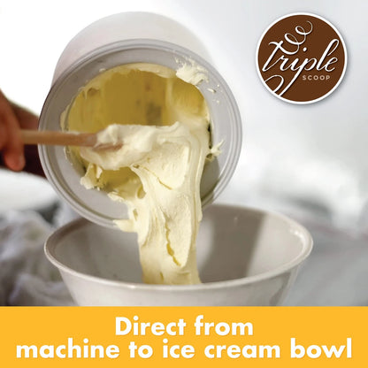 Triple Scoop Cherry Choc Chip Ice Cream Mix, Gourmet, Ready In 5 Min, 2 Pack