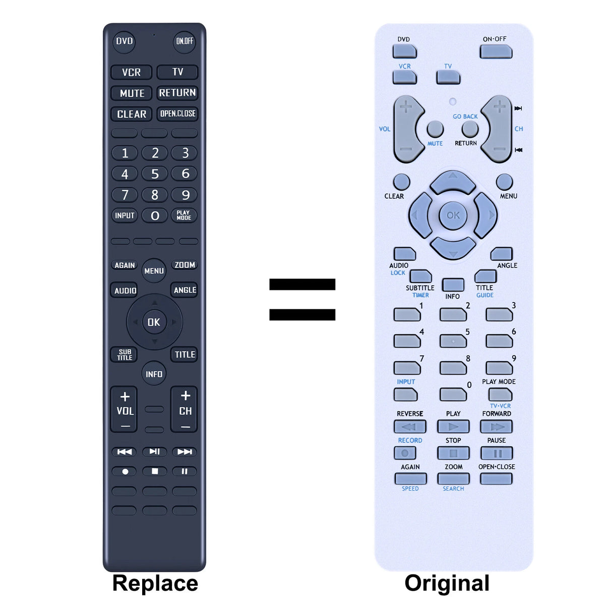 For RCA 311DA1 260607 Remote Control DVD DRC 105 108 212 233 240 310 311 6100