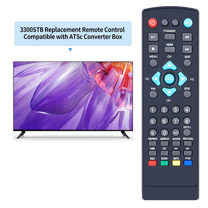 Remote Control For iView 3300STB ATSC Converter Box