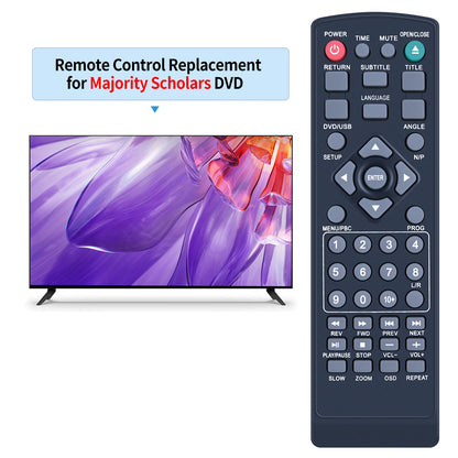 Remote Control For Majority Scholars Compact DVD And CD Player SCH-DVD-BLK US