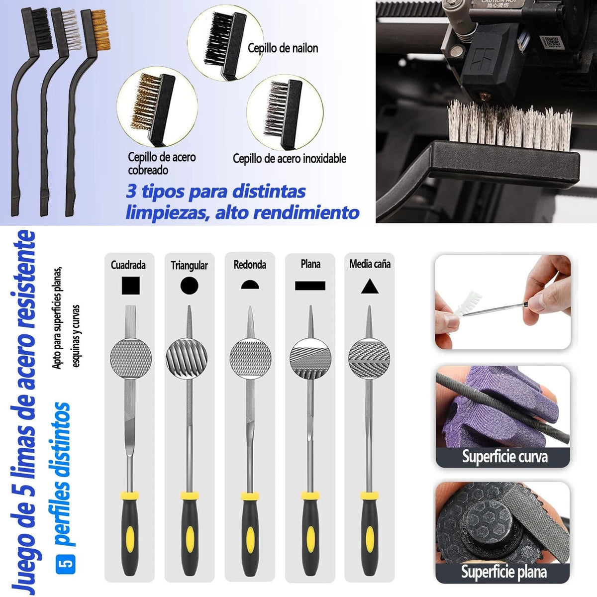 82Pcs 3D Printer Tool Kit w/Case for Bambu Lab, Creality, Anycubic,...