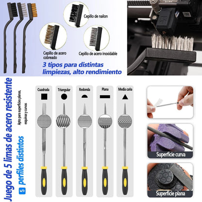 82Pcs 3D Printer Tool Kit w/Case for Bambu Lab, Creality, Anycubic,...