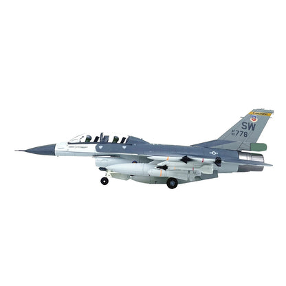 F-16D Falcon Jet Fighter Aircraft Diecast Model 1:72 Scale Alloy 21cm Length
