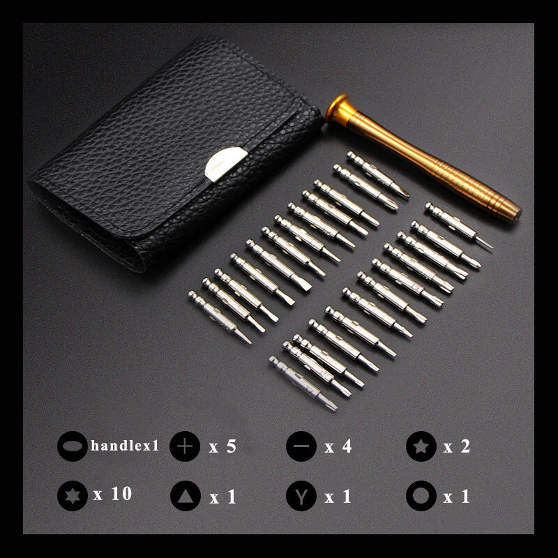 Drone Repair Screwdriver Tool Kit 25 IN 1 Set for DJI Phone RC Car Toy PC Laptop