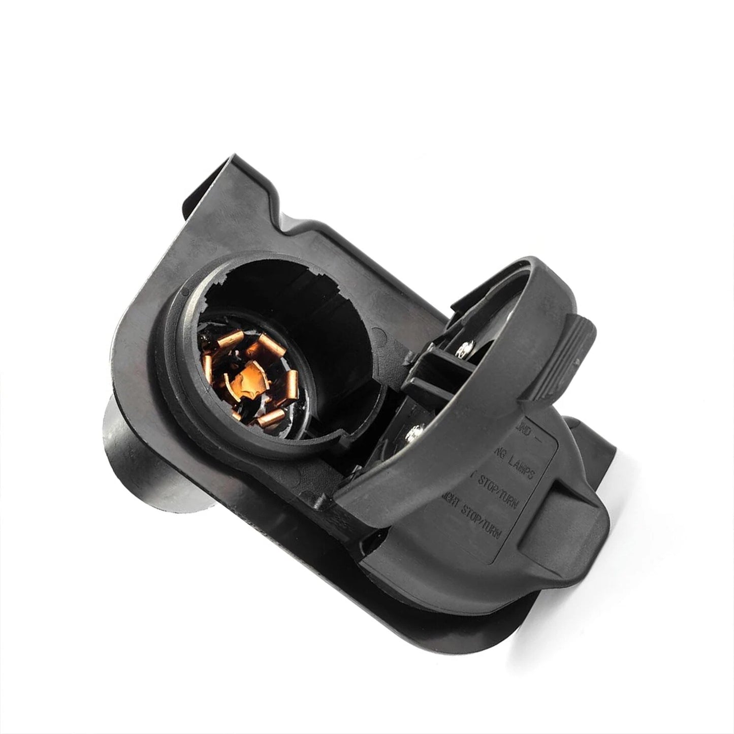7 Way Trailer Brake Harness Towing Connector w/ Bracket For Ford F-150 2008-14