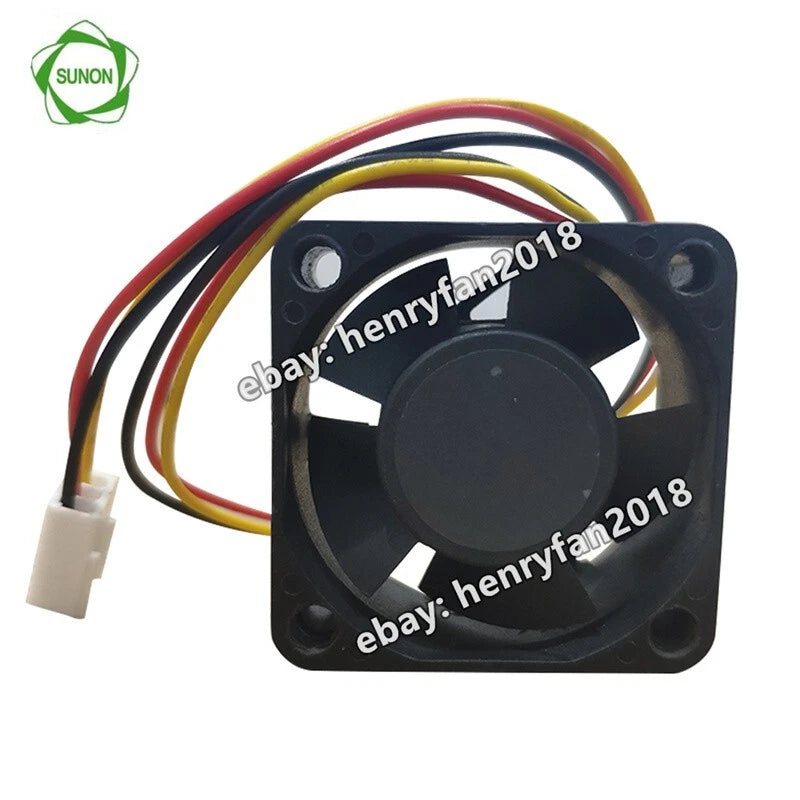 SUNON Fan KDE1204PKVX Axial Fan DC 12V 1.4W 40*40*20mm 3-Pin Slient Cooling Fan