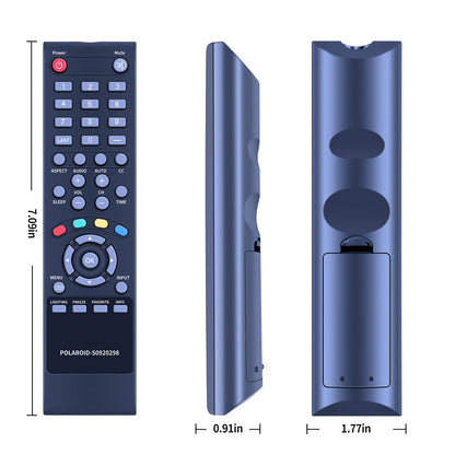 S0920298 Remote Control For Polaroid TV TDAC-02212 1521-TLUB 1521TLUB