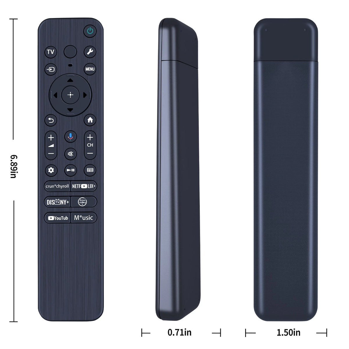 RMF-TX811U Voice Remote Control For Sony TV KD-55X77CL KD-65X77CL KD-75X77CL