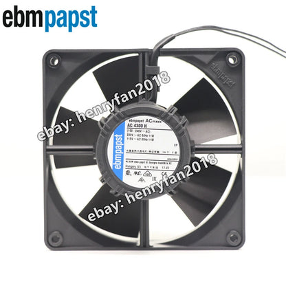Ebmpapst AC 4300H Cooling Fan 230/115V 11W 50/60Hz 119*119*32MM AC Axial Fan