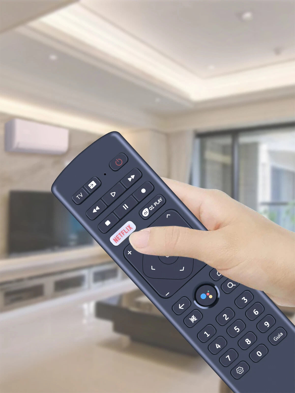 Replacement Remote Control For Elsys ERTI01 ERTI02 Android TV Box Voice