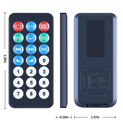 Remote Control For Pyle PPHP42B PHP28DJT PPHP1249KT Audio Speaker System -