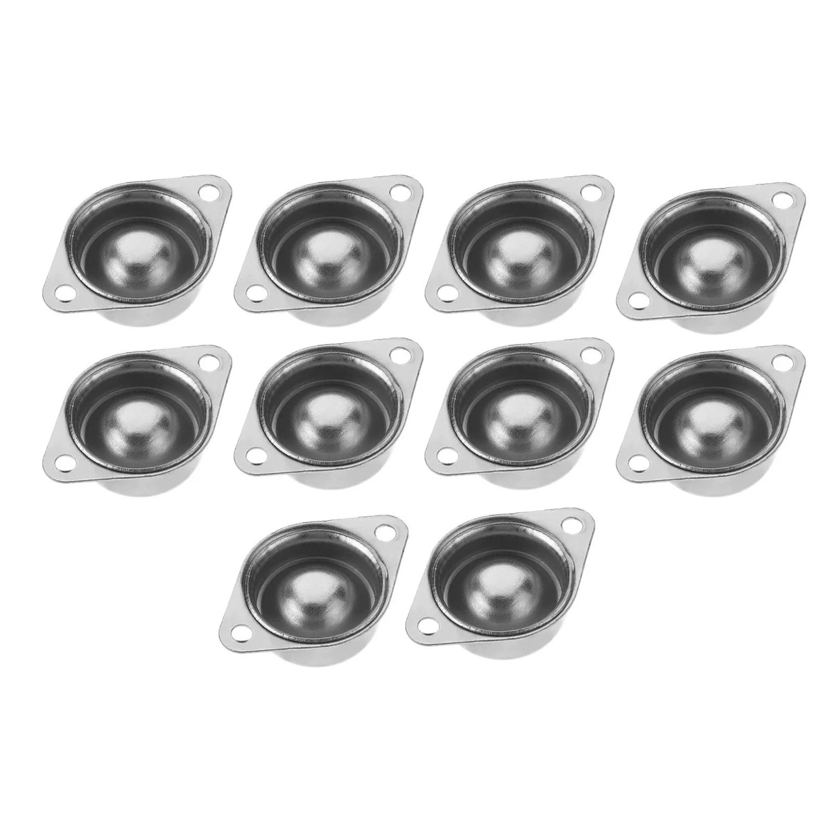 For Conveyor Transmission 10Pcs Mini Roller Ball Transfer Bearing Casters