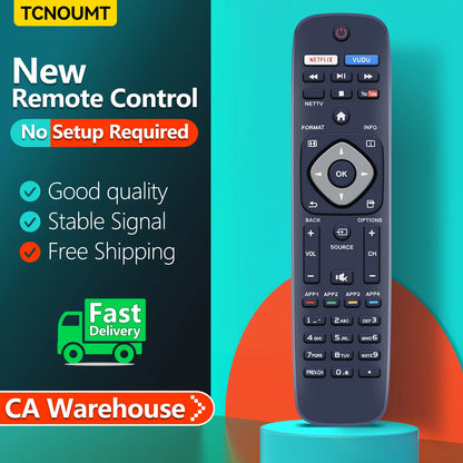 NH500UP Remote Control For Philips TV 50PFL5601/F7 65PFL5602/F7 55PFL5602/F7
