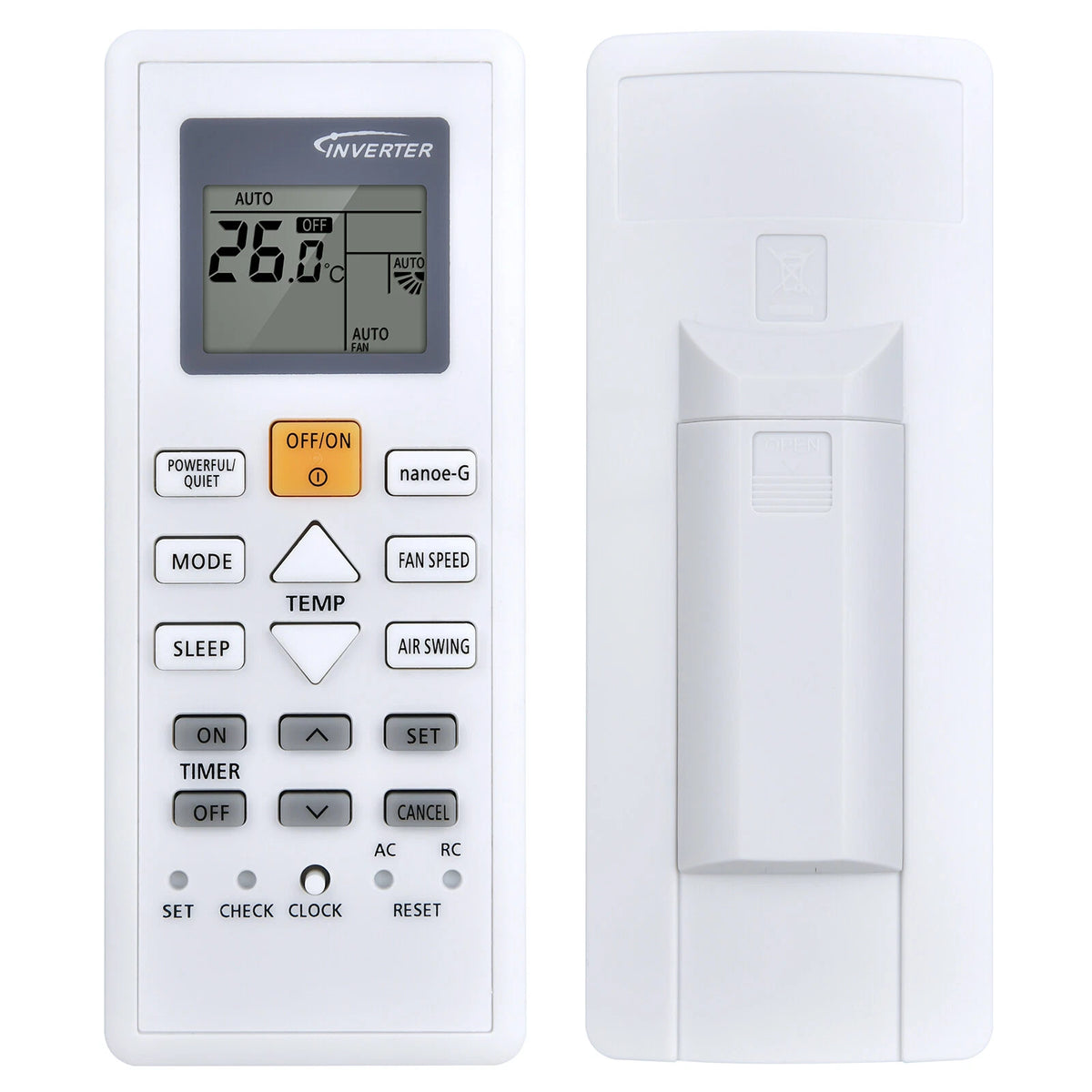Replacement Remote Control For Panasonic Air Conditioner 10600