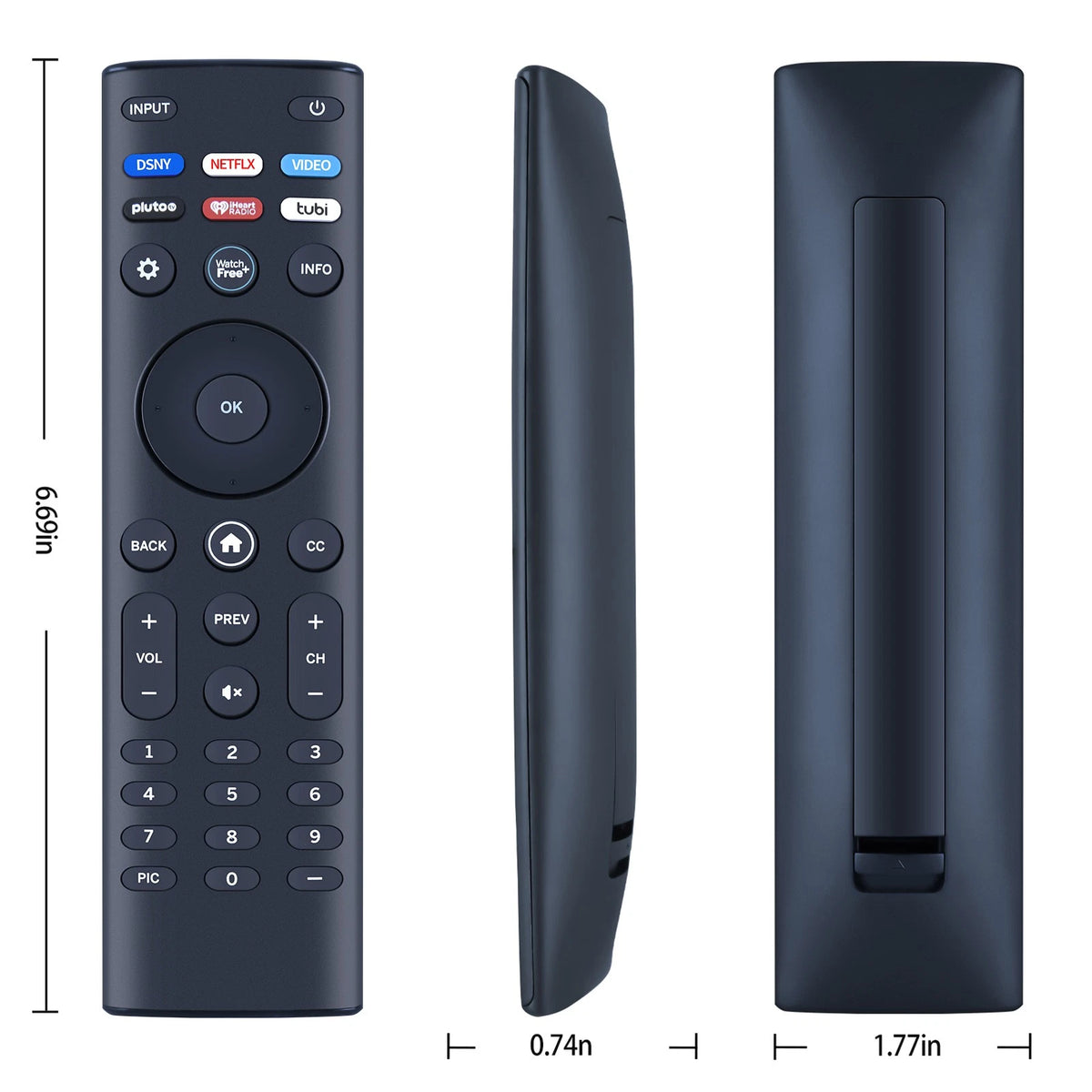 XRT140 V4 For All Vizio Smart TV Remote Control