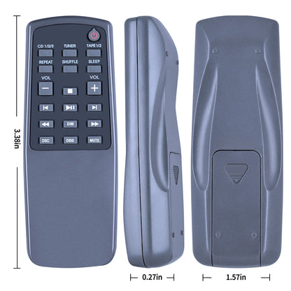 Remote Control For Magnavox MAS100 MAS300,MCM704D Shelf System CD Stereo