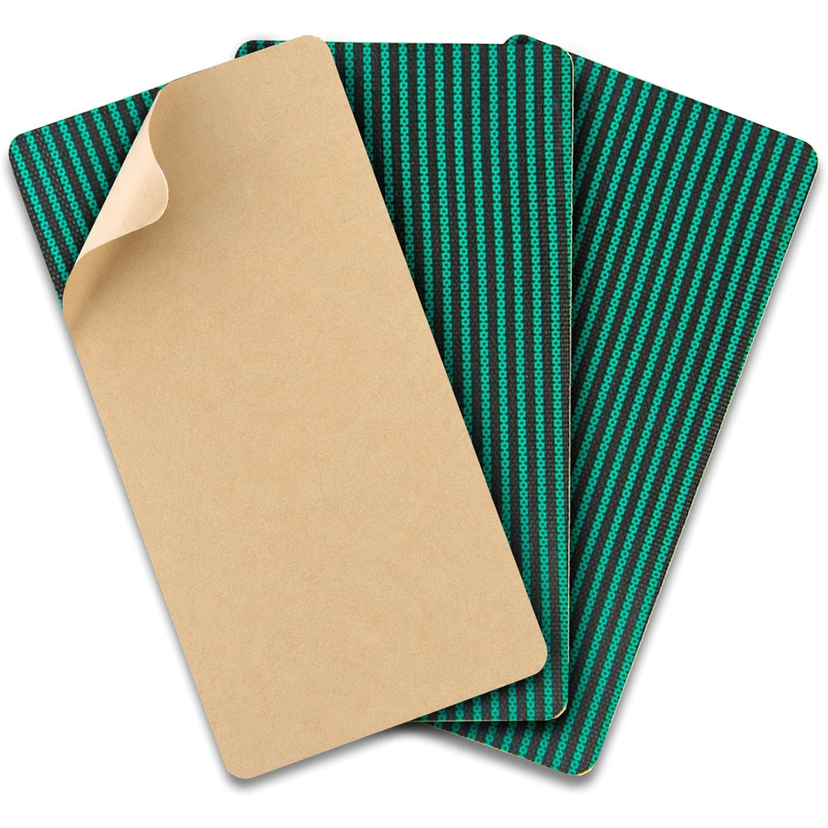Pool Cover Patch Repair Kit, 3 Pack 4 x 8 Inch Green of 3,